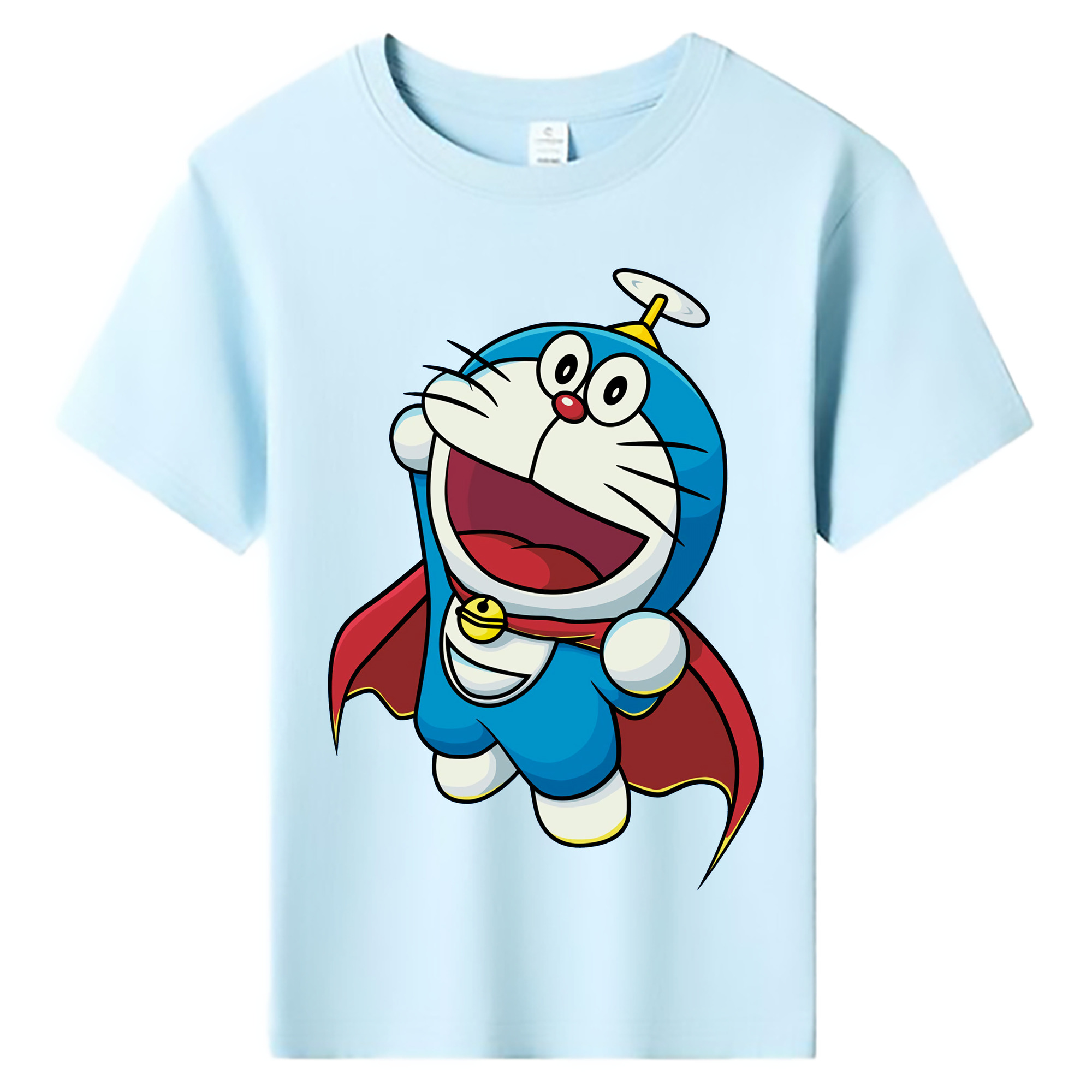 （画像用） ドラえもん Doraemon 綿100％キッズTシャツ（フロントプリント）